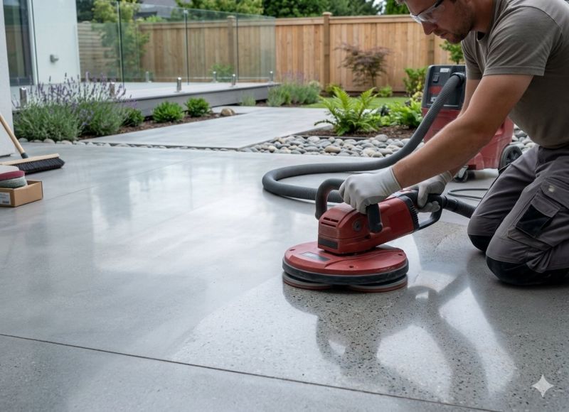 Driveway Concrete Polishing in Corpus Christi, TX